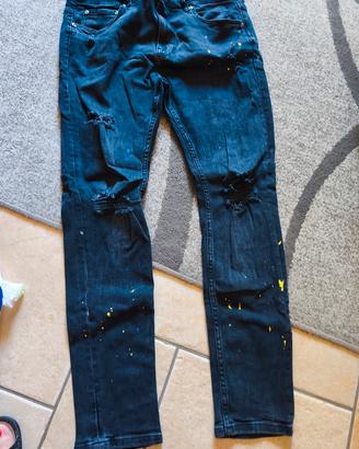 pantaloni jeans 48 uomo