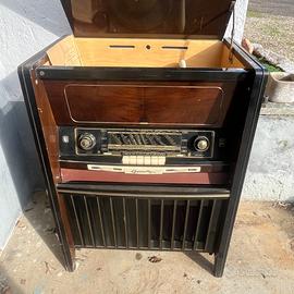 Antica Radio a valvole Grunding vintage