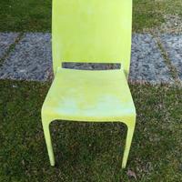 set di sedie da giardino verdi