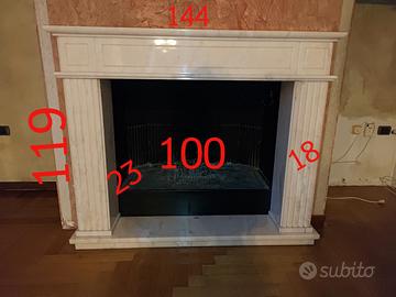 Cornice marmo Camino
