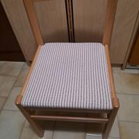 Sedia legno frassino.