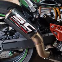 Terminale sc project crt carbonio per kawasakiz900