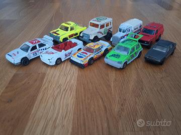 Lotto 9 modellini 1:64 Majorette, Matchbox ,Maisto