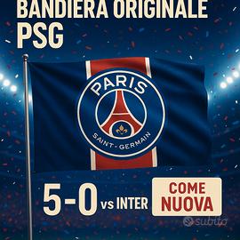 Bandiera originale PSG – Edizione Champions League