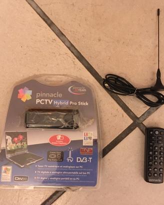 Adattatore x vedere TV SUL PC Pinn Hybrid pro stik