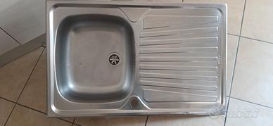 acquaio inox una buca