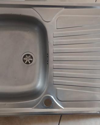 acquaio inox una buca