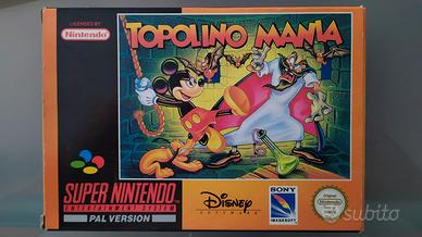 Topolino Mania SNES PAL