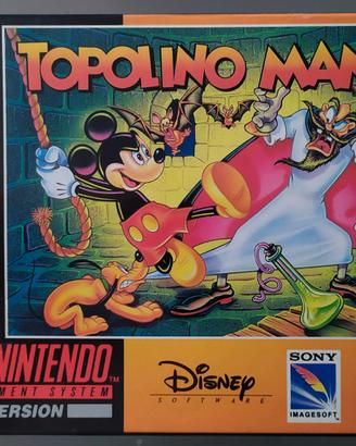 Topolino Mania SNES PAL