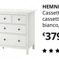 Cassettiera hemnes ikea