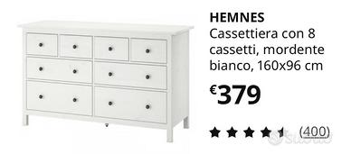 Cassettiera hemnes ikea