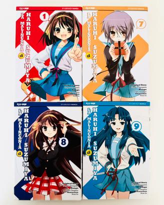 La malinconia di Haruhi Suzumiya Manga
