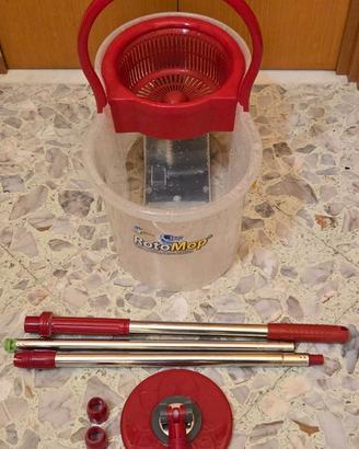 ROTOMOP DOR442 SCOPA SECCHIO TERGIPAVIMENTO