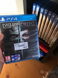 PS4 gioco DISHONORED 2 sigillato versione italiana