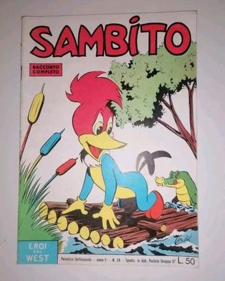 Fumetti Libri vintage Sambito Cucciolo Mandrake