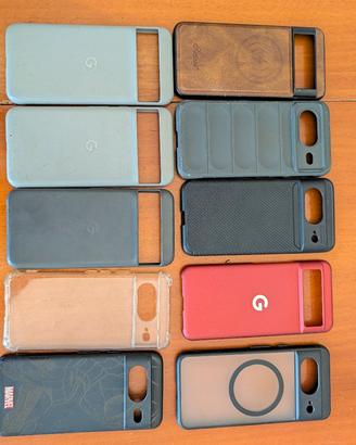 Lotto 10 cover per Google Pixel 8