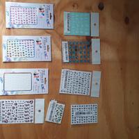 Adesivi per unghie varie fantasie