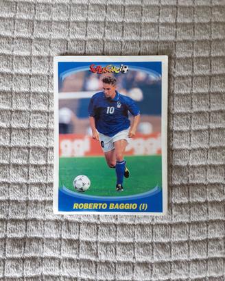 Roberto Baggio Figurina Panini Supercalcio 1995 96