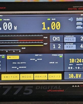 Ros/Wattmetro MetroPWR FX775 7" sensore 5KW