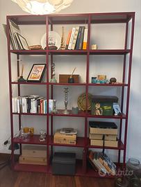 Libreria in ferro battuto