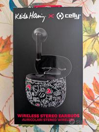 Keith Haring wireless earbuds