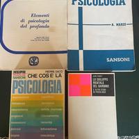 Lotto 4 libri psicologia Marzi,Piaget,Daco,Origlia