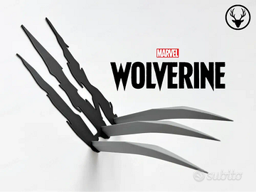 Artiglio di Wolverine - Montaggio a Parete