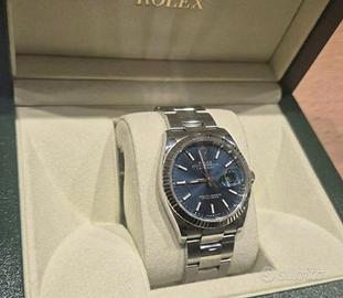 Rolex DateJust 36mm Blue Certified Ref. 126234