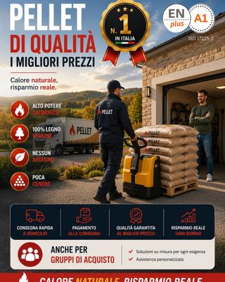 Pellet fine stock scontato
