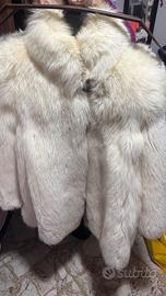 Pelliccia volpe bianca
