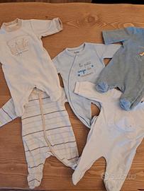 Lotto 5 tutine 0_3 mesi