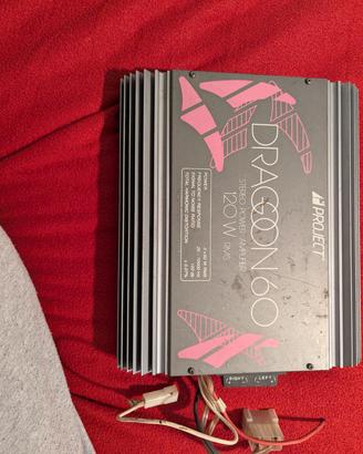 amplificatore auto due canali 