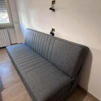 Divano letto alla francese grigio