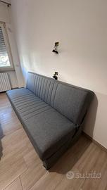 Divano letto alla francese grigio