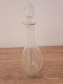 bottiglia di vetro antica