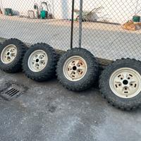 4 cerchi land rover defender + gomme