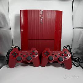 PS3 Super Slim 500GB Rossa + 2 Controller Rossi + 