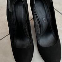 Scarpe nere scamosciate 39