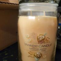 Yankee Candle grande 567g Banoffee Waffle NUOVA + 