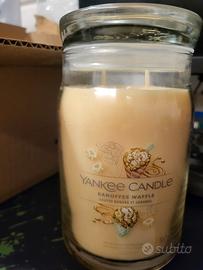 Yankee Candle grande 567g Banoffee Waffle NUOVA + 