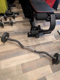 Bilanciere decathlon curvo