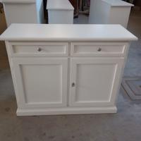 Credenza a 2 Ante Laccata Bianca NUOVA