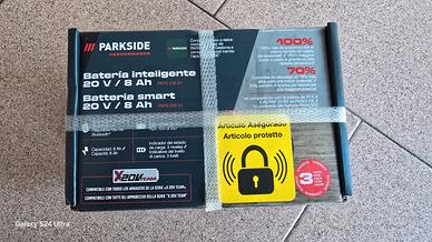 Batteria Parkside Performance 20V/8Ah Nuova Sigill