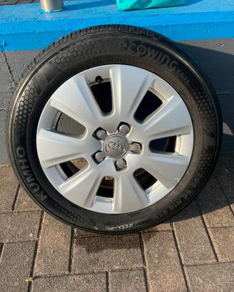 cerchi audi originali 16” +gomme kumho