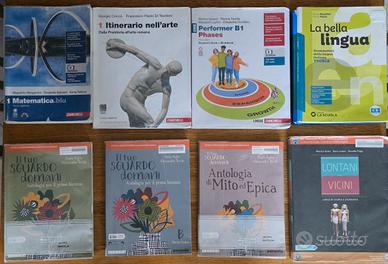 libri di testo liceo scientifico (1a & 2a)