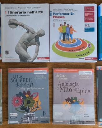 libri di testo liceo scientifico (1a & 2a)