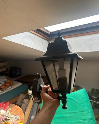 3 lampade da esterno