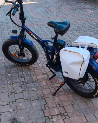 bicicletta elettrica Fat bike pieghevole come