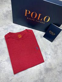 Polo T-Shirt Polo Ralph Lauren Rosso/Blu Navy (S)