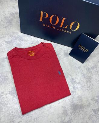 Polo T-Shirt Polo Ralph Lauren Rosso/Blu Navy (S)